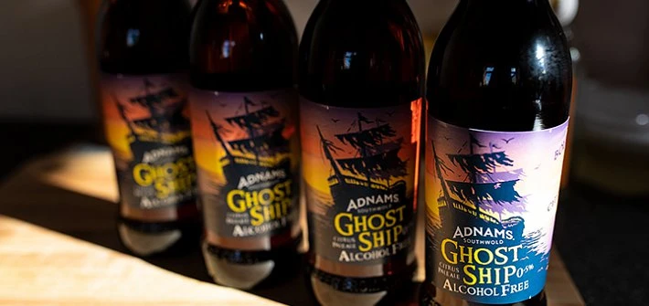 Adnams zero alcohol Ghost Ship