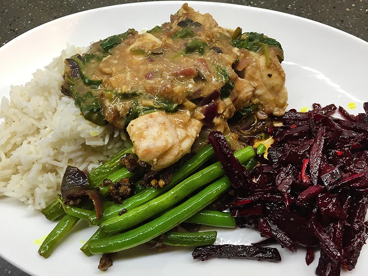 Sri Lankan Monkfish Curry