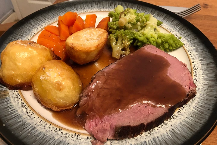 Sous vide roast beef